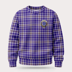 Ochterlony Tartan Crest Sweater