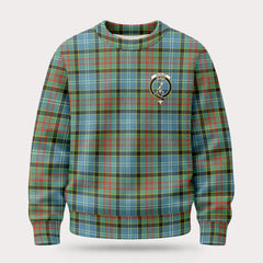 Paisley District Tartan Crest Sweater