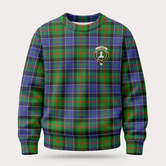 Paterson Tartan Crest Sweater