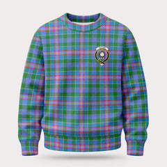 Pitcairn Hunting Tartan Crest Sweater