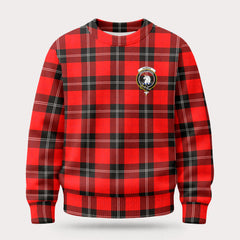 Ramsay Modern Tartan Crest Sweater