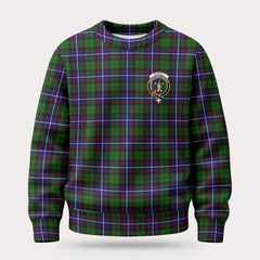Russell Modern Tartan Crest Sweater