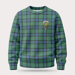Sinclair Hunting Ancient Tartan Crest Sweater