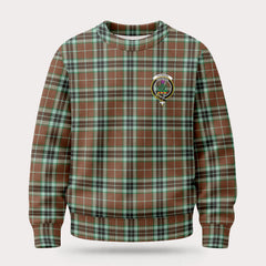 Thomson Hunting Modern Tartan Crest Sweater