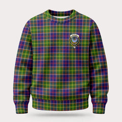 Whitelaw Tartan Crest Sweater