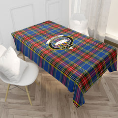 Beaton Modern Tartan Crest Tablecloth