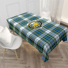 Campbell Dress Ancient Tartan Crest Tablecloth
