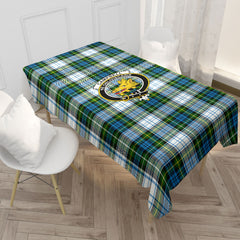 Campbell Dress Tartan Crest Tablecloth