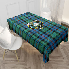 Campbell of Cawdor Ancient Tartan Crest Tablecloth