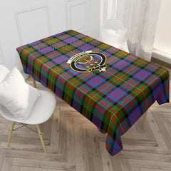 Carnegie Ancient Tartan Crest Tablecloth