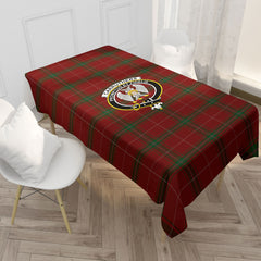 Carruthers Tartan Crest Tablecloth