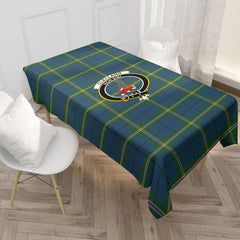 Clelland Tartan Crest Tablecloth