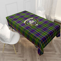 Dalrymple Tartan Crest Tablecloth