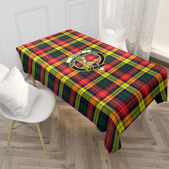 Dewar Tartan Crest Tablecloth