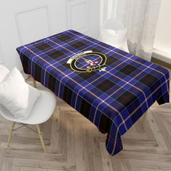 Dunlop Modern Tartan Crest Tablecloth