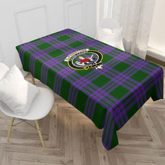 Elphinstone Tartan Crest Tablecloth
