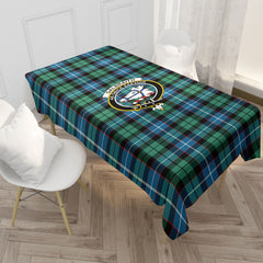 Galbraith Ancient Tartan Crest Tablecloth