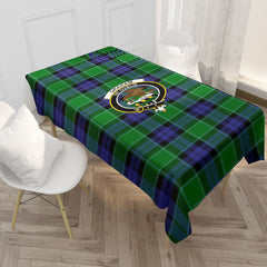 Graham of Menteith Modern Tartan Crest Tablecloth