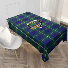 Hamilton Hunting Modern Tartan Crest Tablecloth