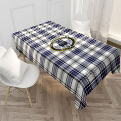 Hannay Modern Tartan Crest Tablecloth