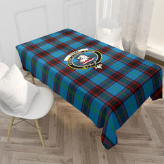 Home Ancient Tartan Crest Tablecloth