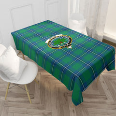 Irvine Ancient Tartan Crest Tablecloth