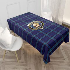 Kirkcaldy Tartan Crest Tablecloth