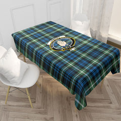 Lamont Ancient Tartan Crest Tablecloth