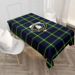 Lamont Modern Tartan Crest Tablecloth