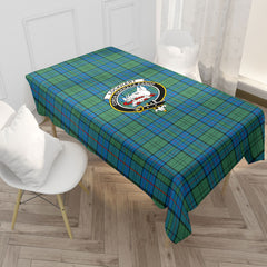 Lockhart Tartan Crest Tablecloth
