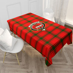 MacDonald of Sleat Tartan Crest Tablecloth