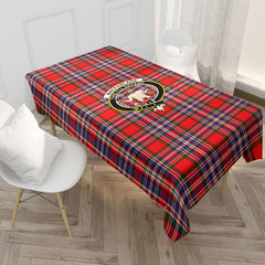 MacFarlane Modern Tartan Crest Tablecloth