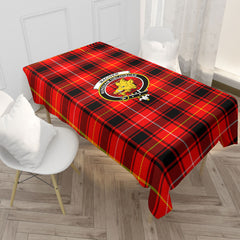 MacIver Modern Tartan Crest Tablecloth