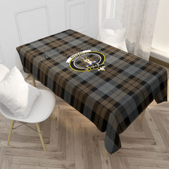 MacKay Weathered Tartan Crest Tablecloth