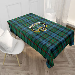 MacKinlay Ancient Tartan Crest Tablecloth