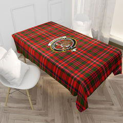 MacKinnon Modern Tartan Crest Tablecloth