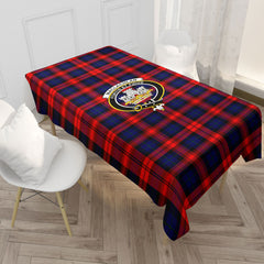 MacLachlan Modern Tartan Crest Tablecloth