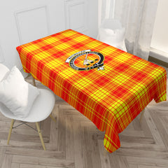 MacMillan Clan Tartan Crest Tablecloth