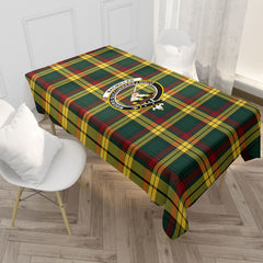 MacMillan Old Modern Tartan Crest Tablecloth