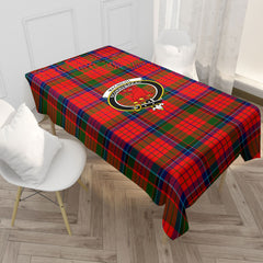 MacNicol (of Scorrybreac) Tartan Crest Tablecloth