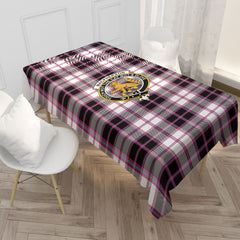 MacPherson Hunting Modern Tartan Crest Tablecloth