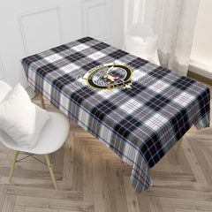 MacRae Dress Modern Tartan Crest Tablecloth