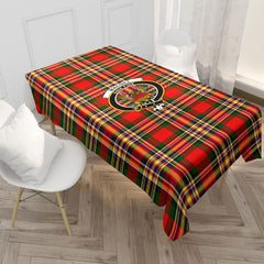 Makgill Tartan Crest Tablecloth