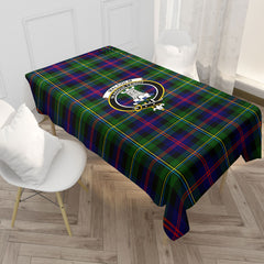 Malcolm (or MacCallum) Tartan Crest Tablecloth