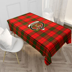 Maxwell Modern Tartan Crest Tablecloth