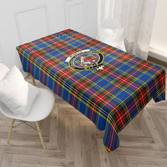 McBeth Modern Tartan Crest Tablecloth