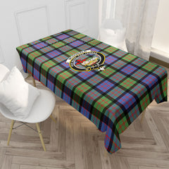 McDonald Ancient Tartan Crest Tablecloth