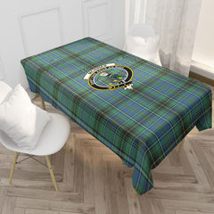 McInnes Ancient Tartan Crest Tablecloth