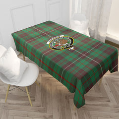 McKinnon Hunting Ancient Tartan Crest Tablecloth