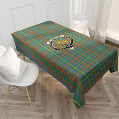 McKintosh Hunting Ancient Tartan Crest Tablecloth